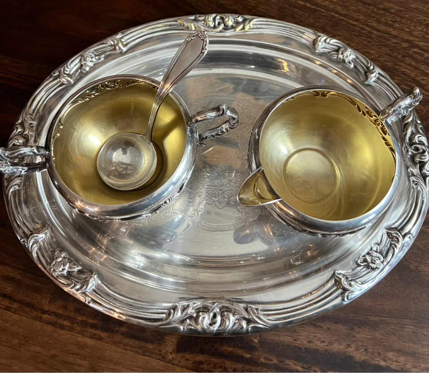 Vintage Silverplated Set - photo 2