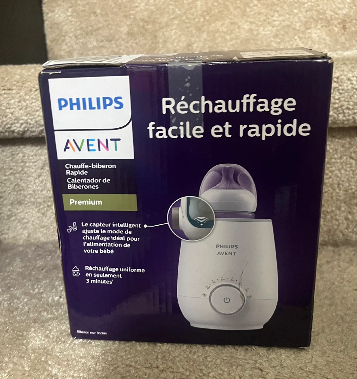 Philips Avent bottle warmer for baby