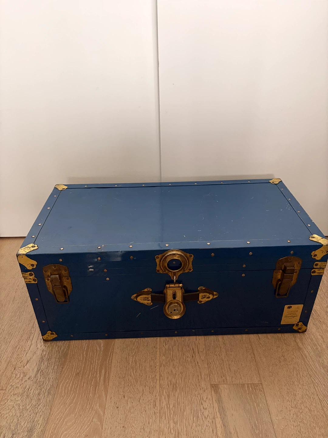Blue Vintage Trunk