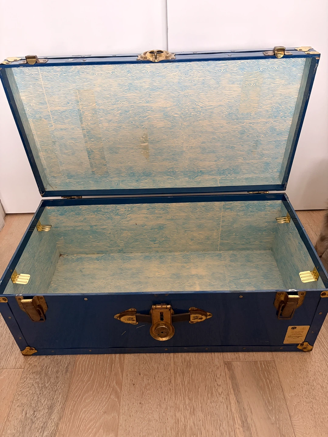 Blue Vintage Trunk - photo 2