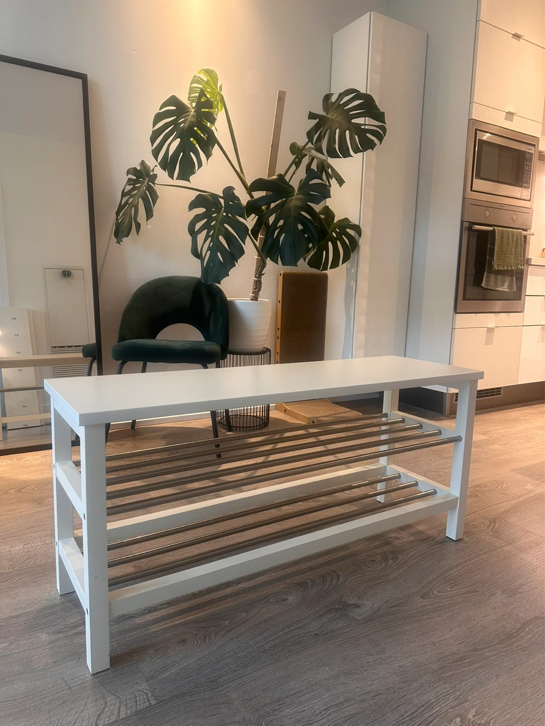 IKEA shoe rack/bench