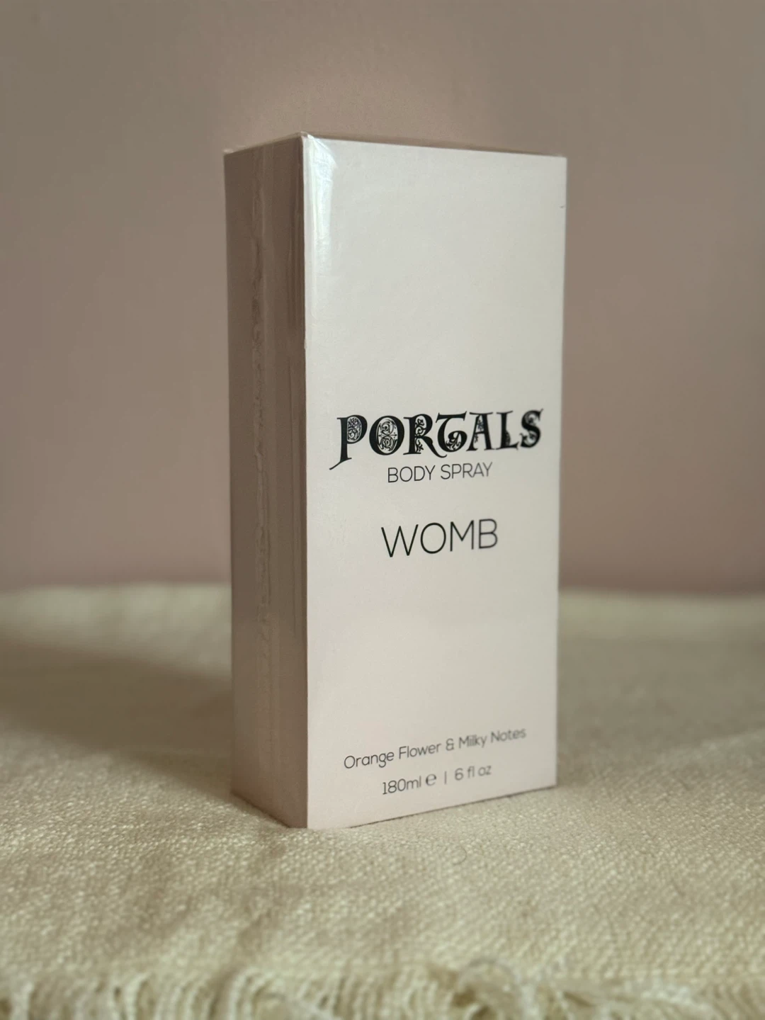 Portals Body Spray Womb - Orange Flower & Milky Notes - 180ml