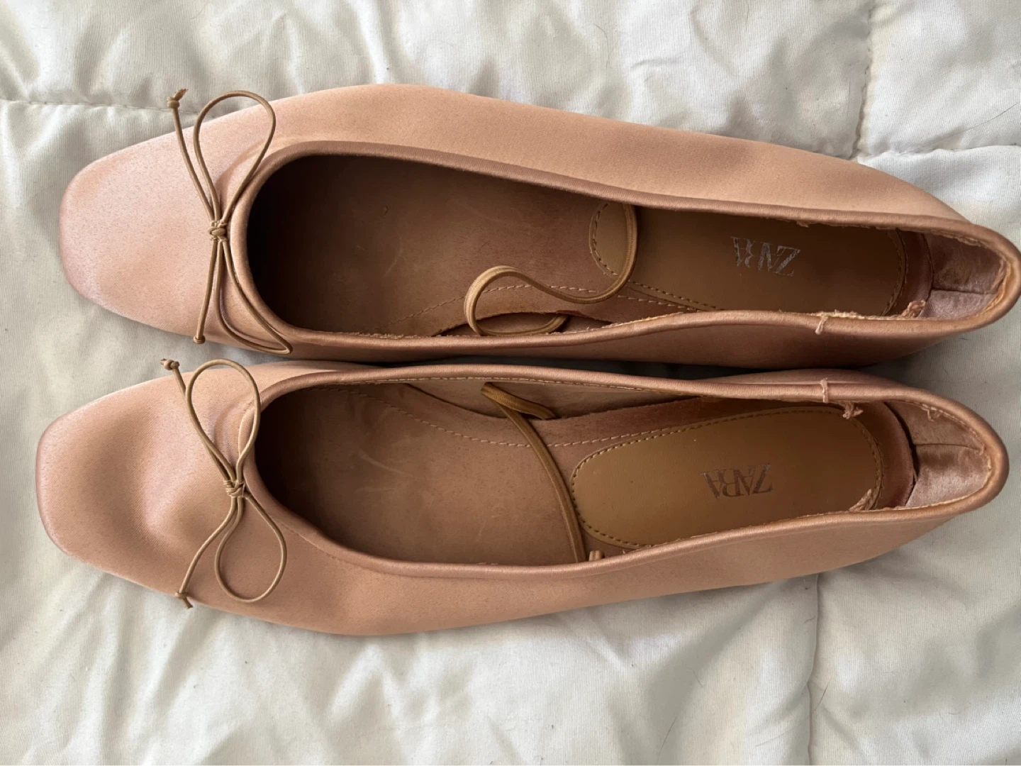 Zara Ballet Flats - Rose Gold