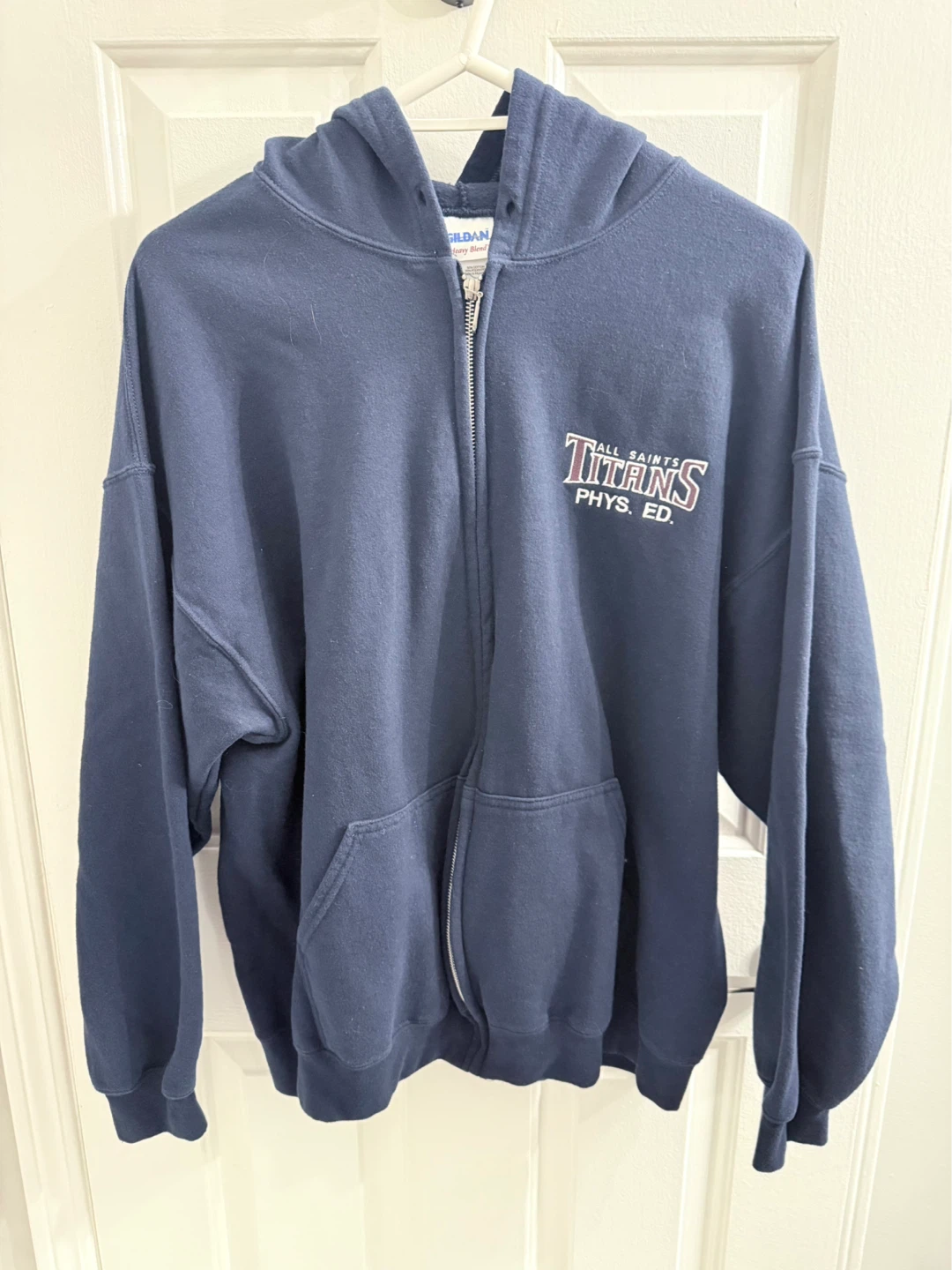Gildan All Saints Titans Phys. Ed. Zip-Up Hoodie - photo 2