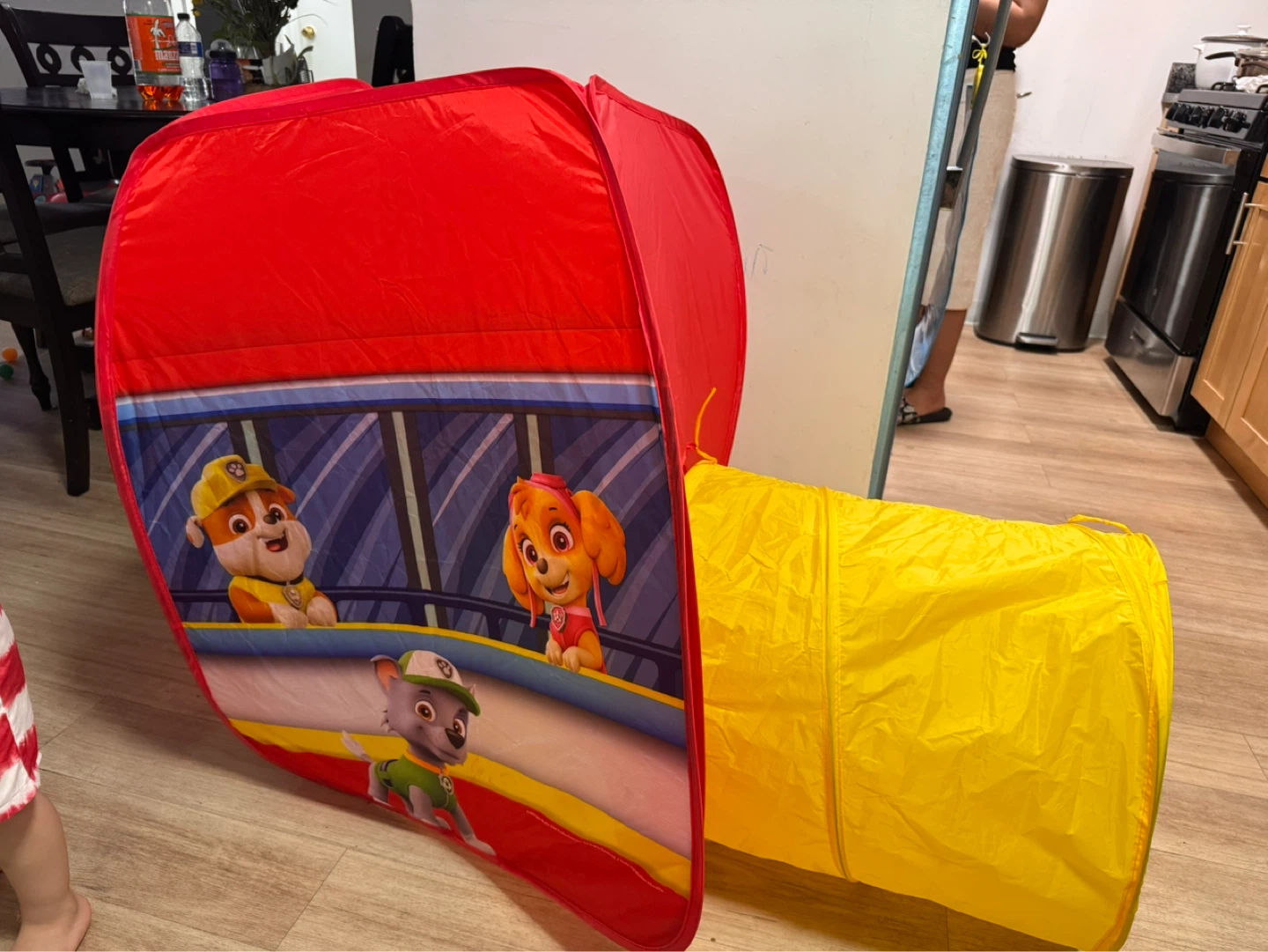 Paw Patrol Play Tunnel and Pop Up Tent “trees for the future “ - photo 2