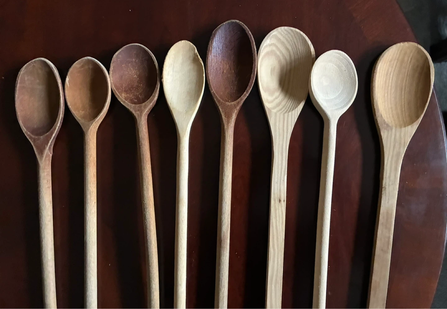 $1.50 each wooden spoons baking cooking kitchen utensils new - photo 4