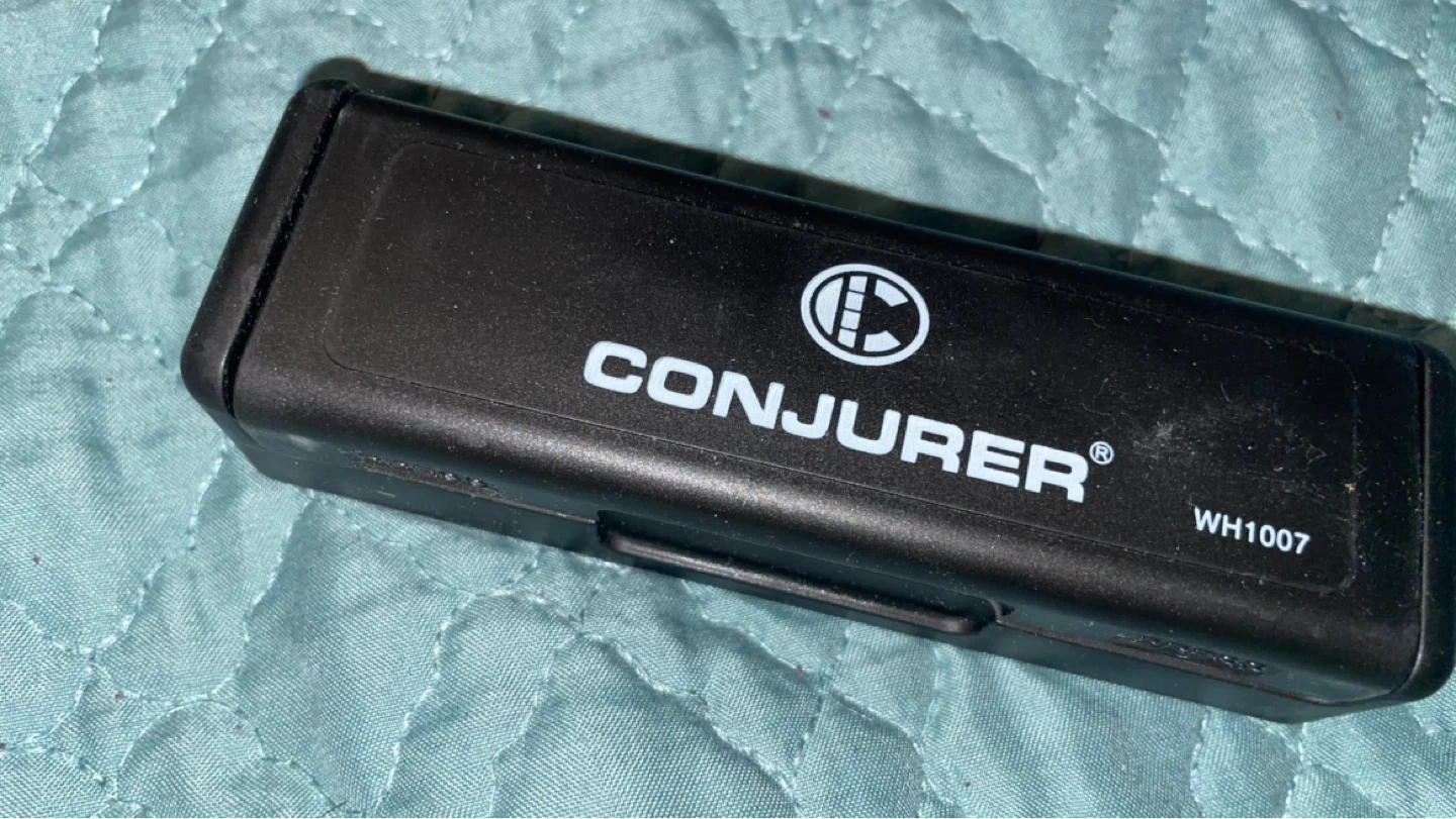 Conjurer Blues Harmonica Set with Tambourine - photo 2