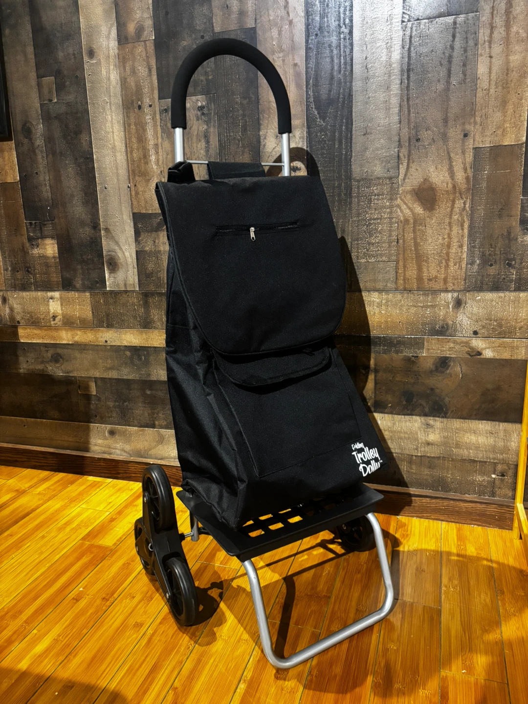 Trolley Dolly Stair Climber Shopping Cart with Bag