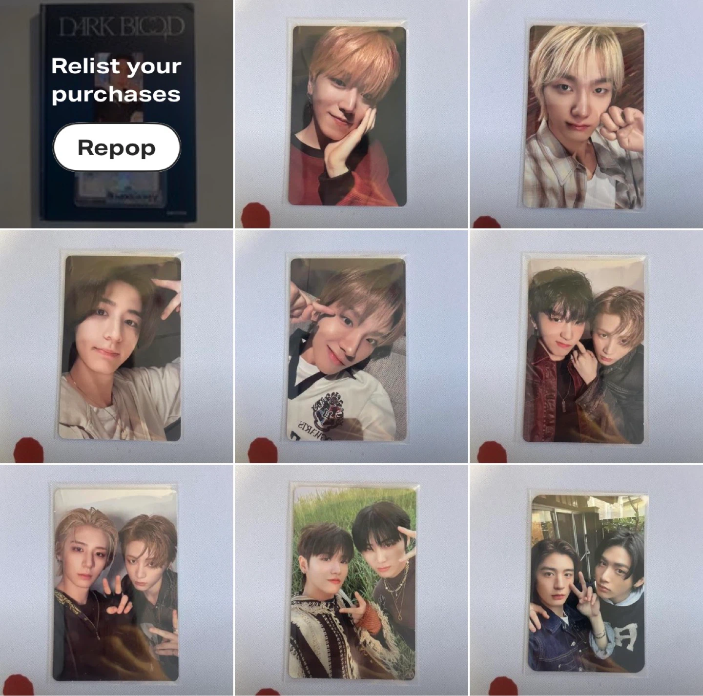 SELLING MISC KPOP PCS