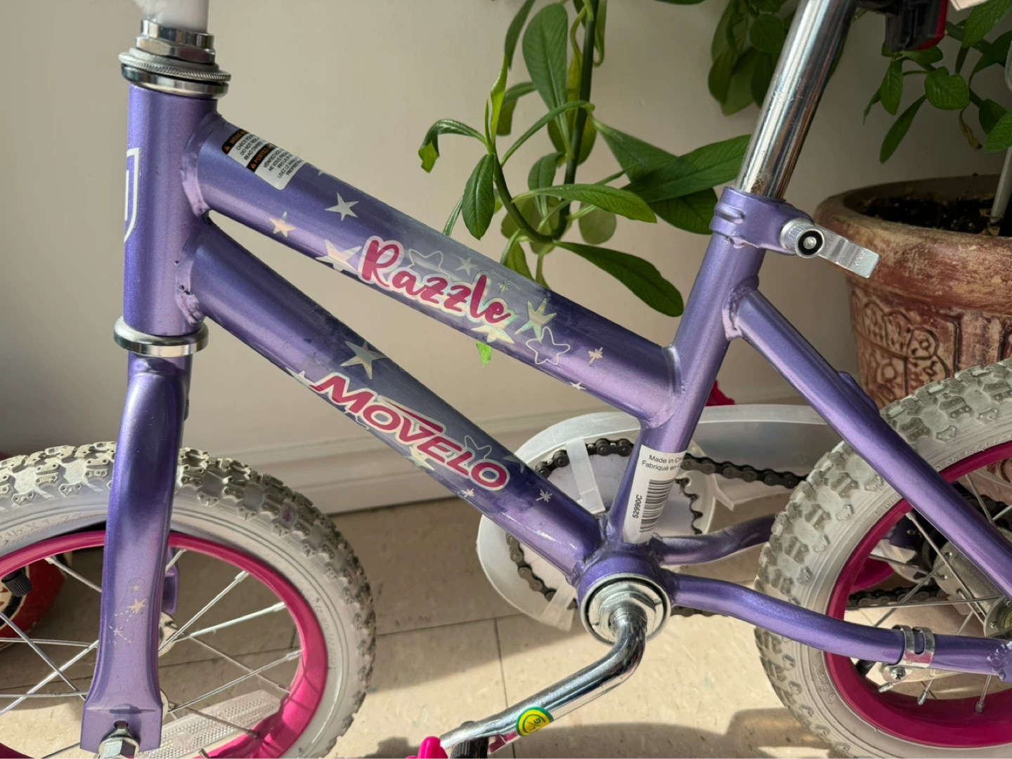 Movelo Razzle Kids Bike - Purple/Pink - photo 2