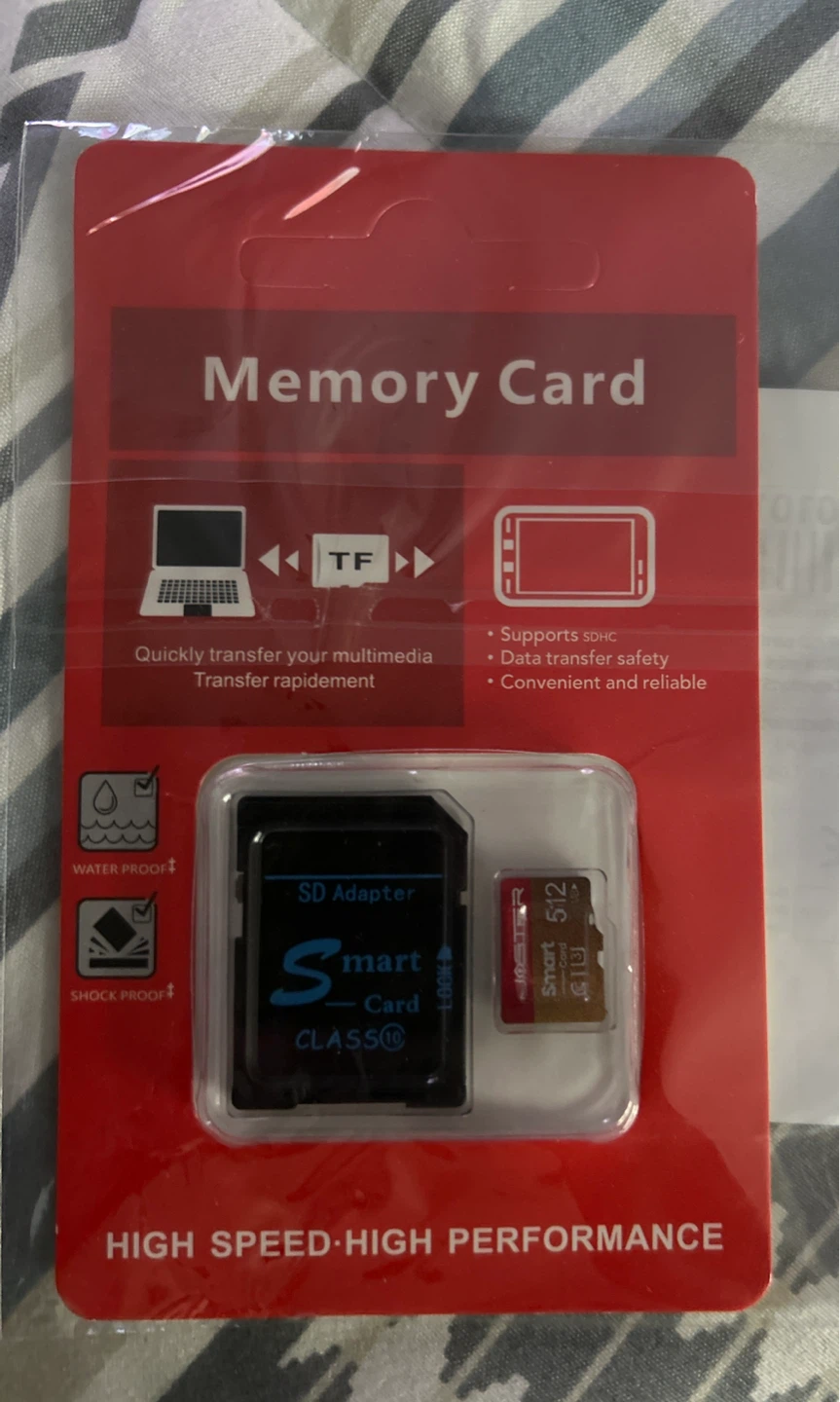 Smart Memory Card with SD Adapter - 512MB