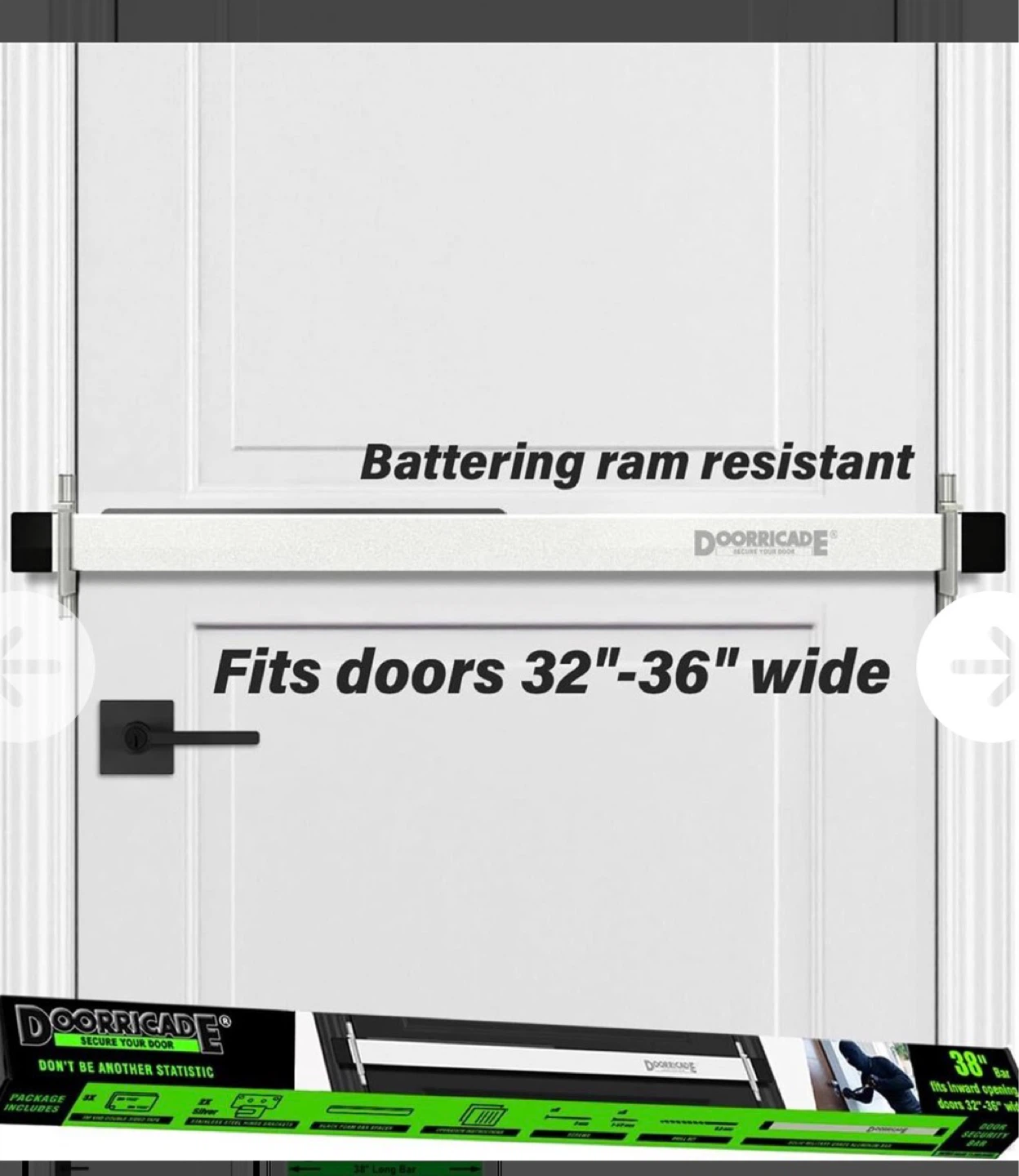 Door Security Bar - Doorricade - 34 - photo 2