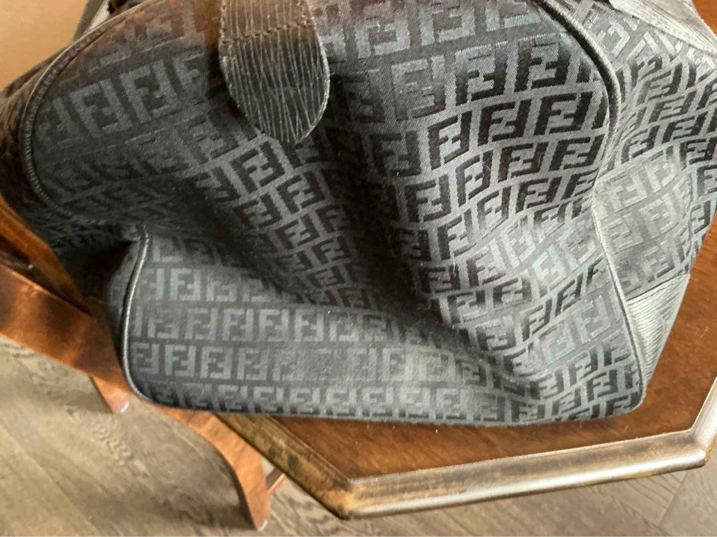 Black Canvas Duffel Bag - photo 3