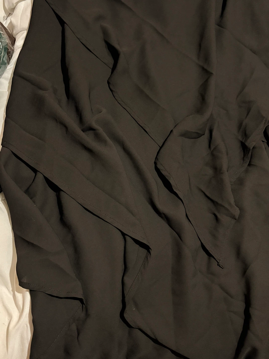(KHIMAR) Black Layered Flowy Dress - photo 3