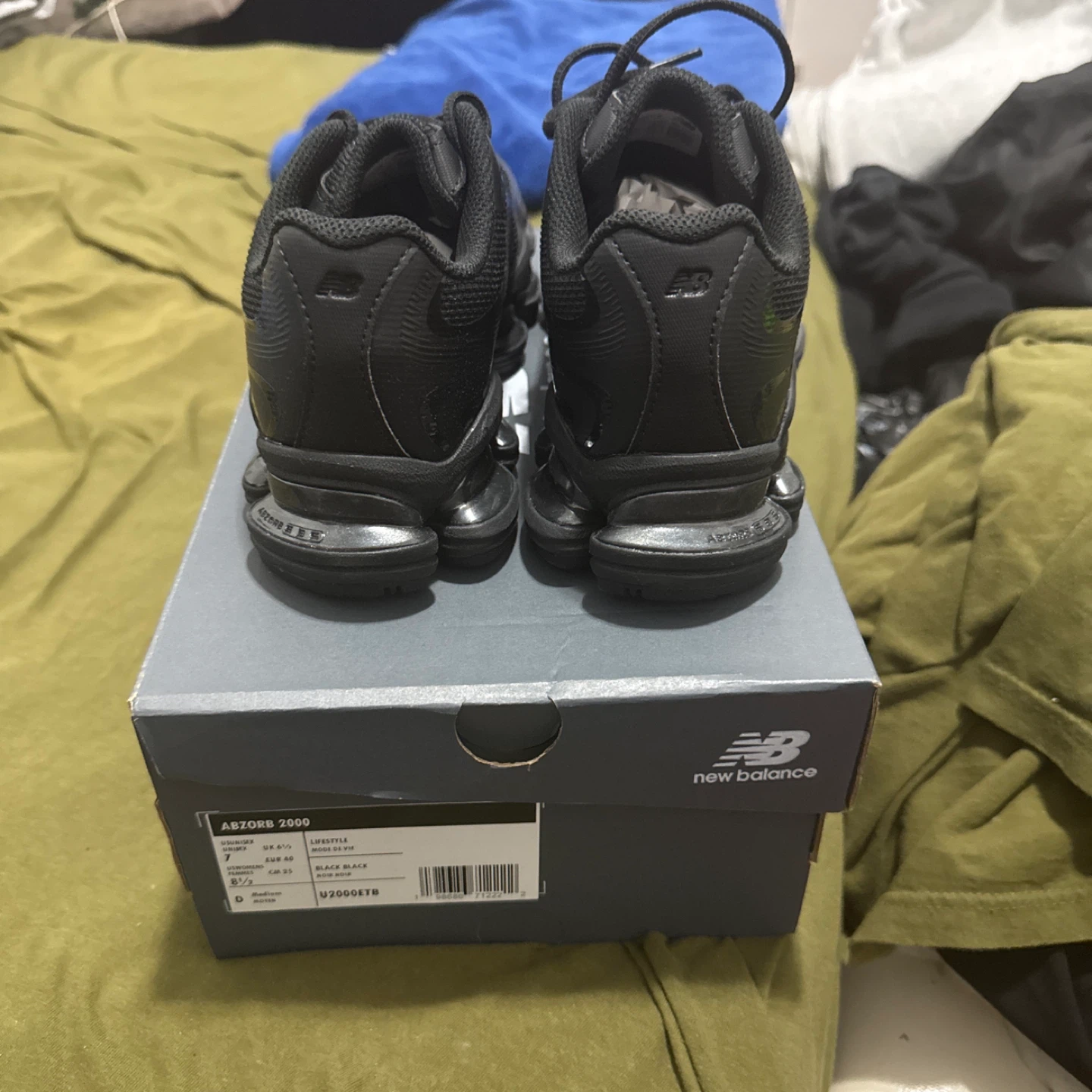 New Balance ABZORB 2000 Black Running Shoes - photo 4