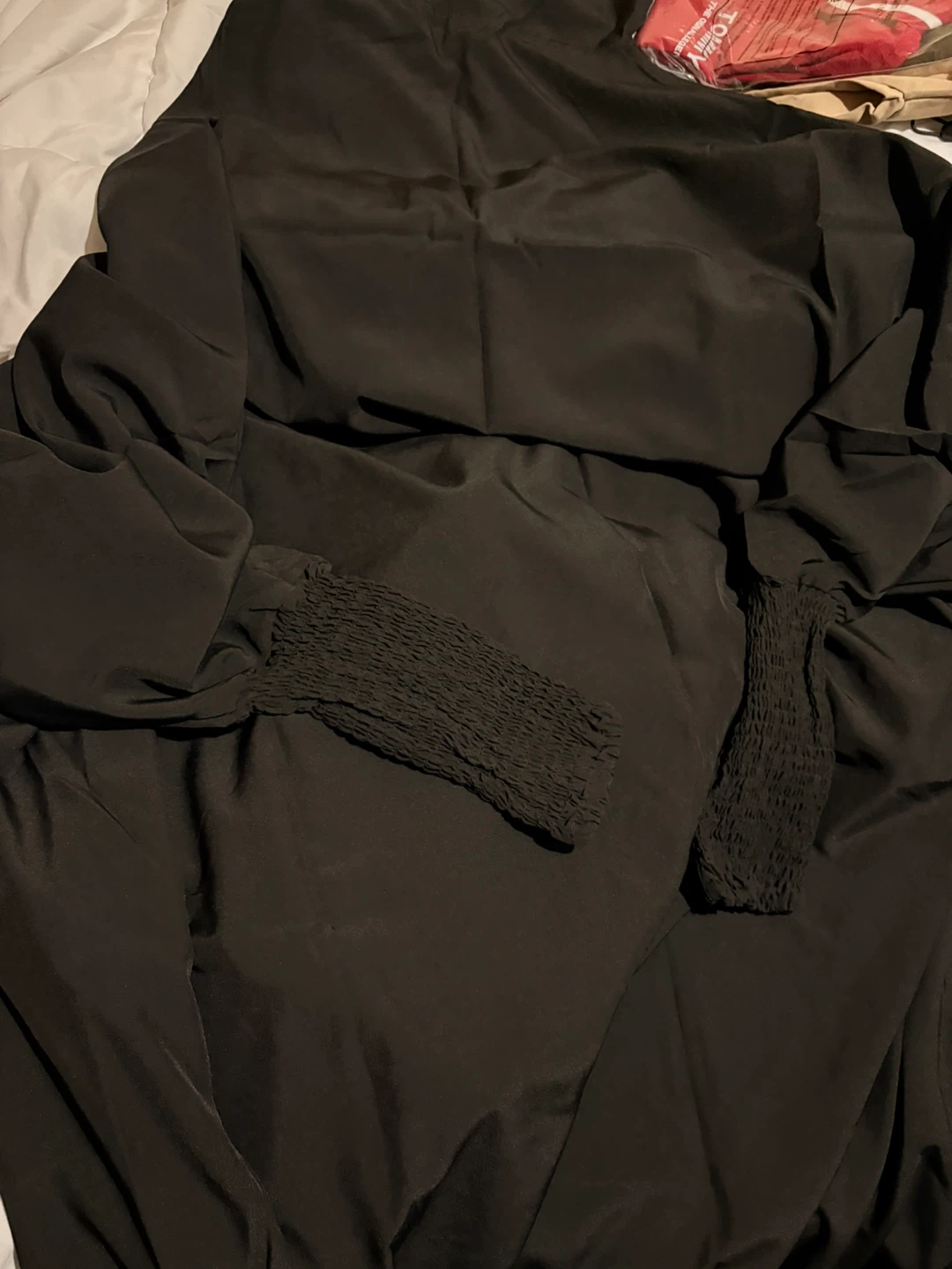 Black Long Sleeve JILBAB (ONE SIZE) - photo 2