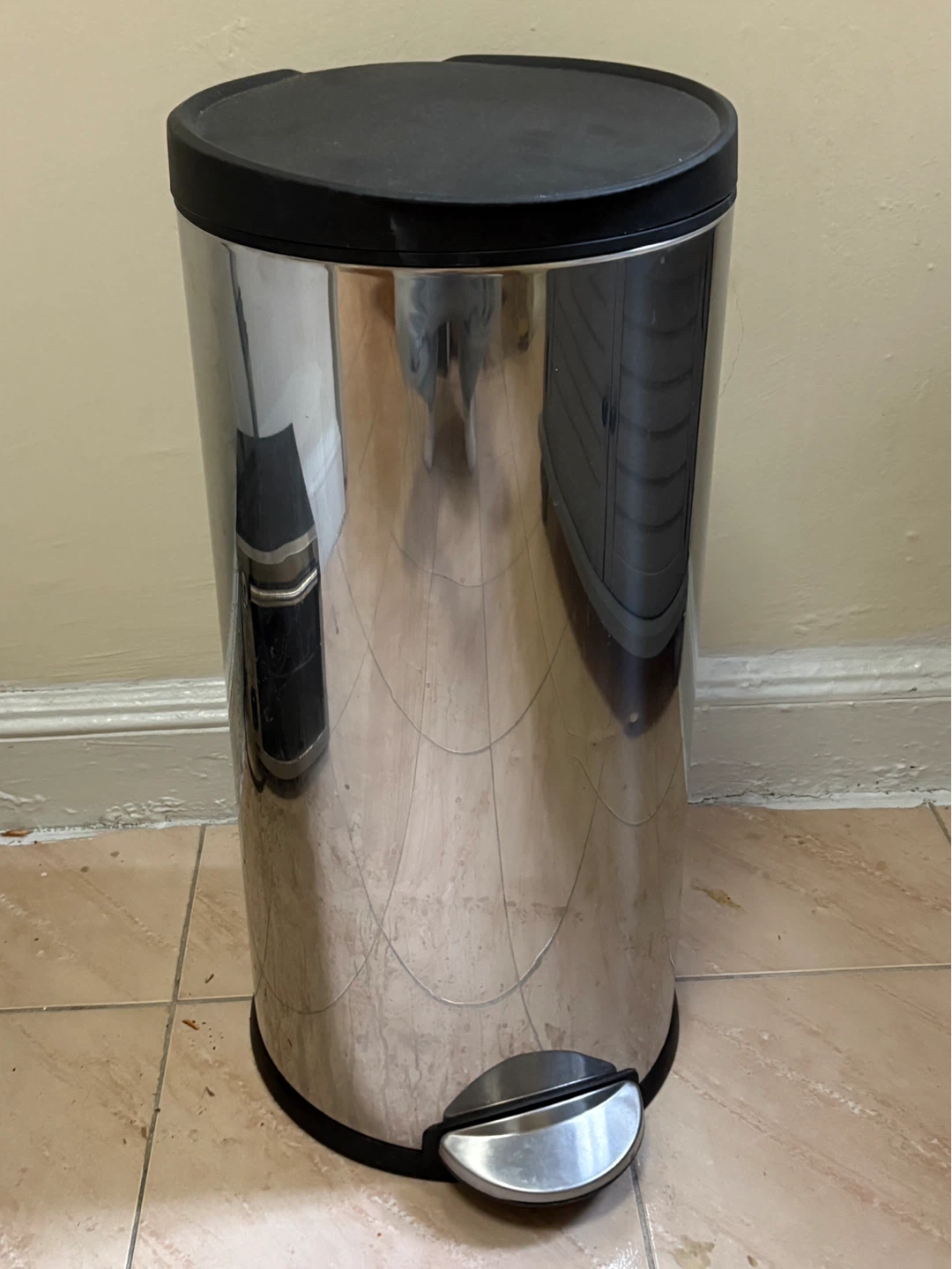 Simple Human canister trash can, 30 liter