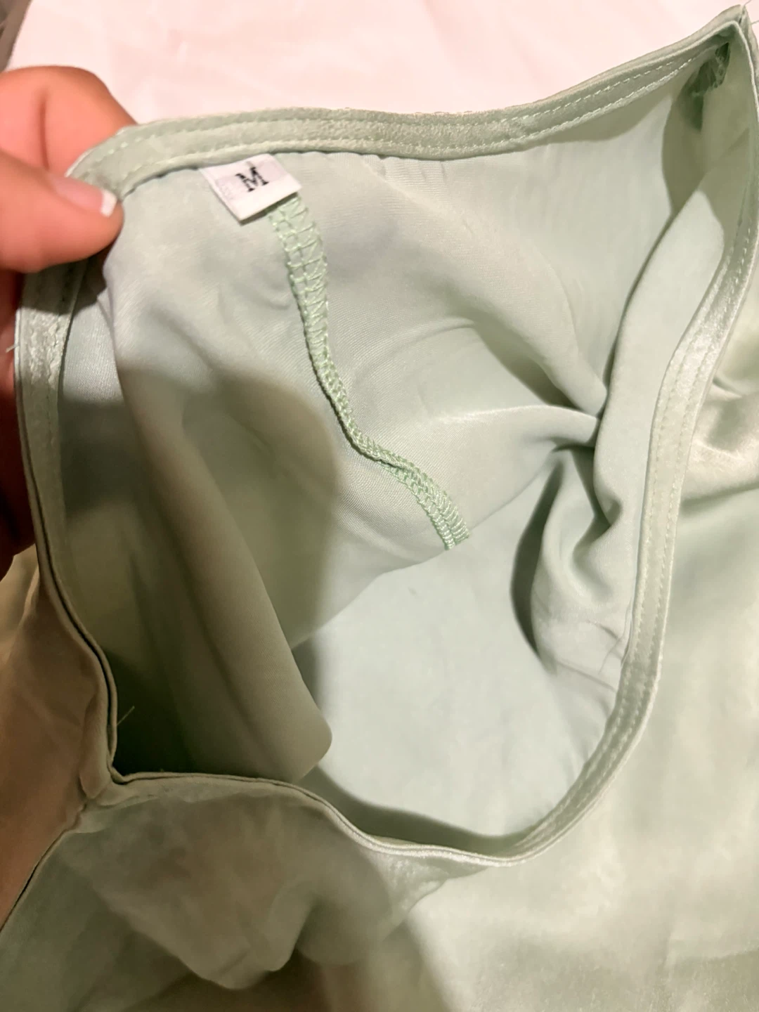 Abaya - Pistachio Green - Size M - photo 3