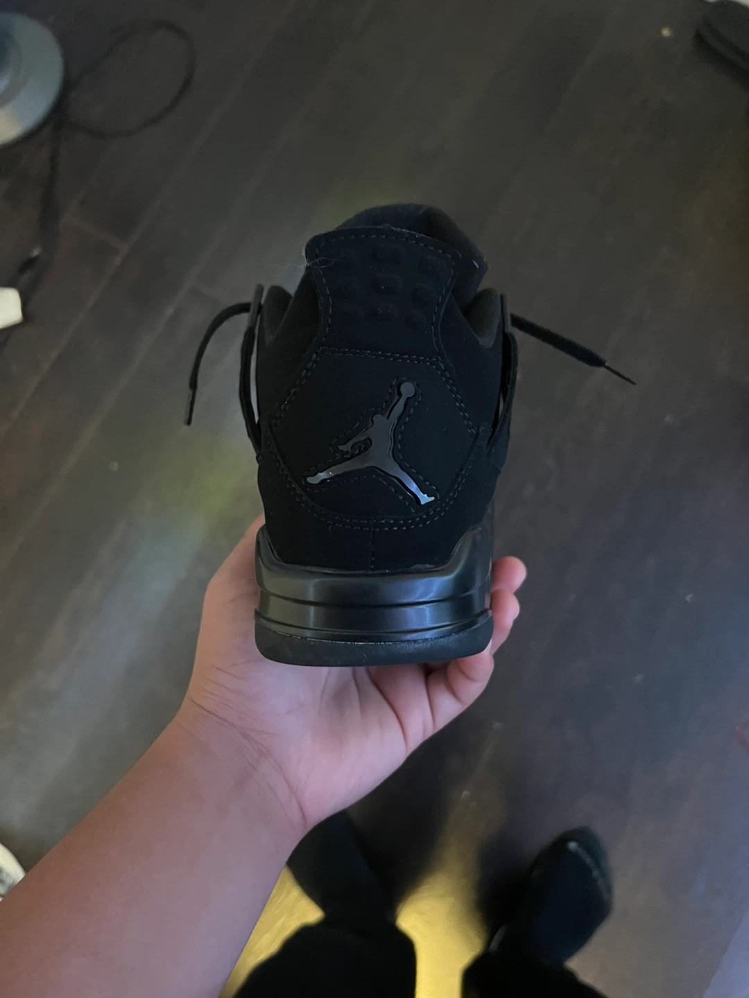 Air Jordan 4 Retro Black Cat (US 9.5) - photo 3