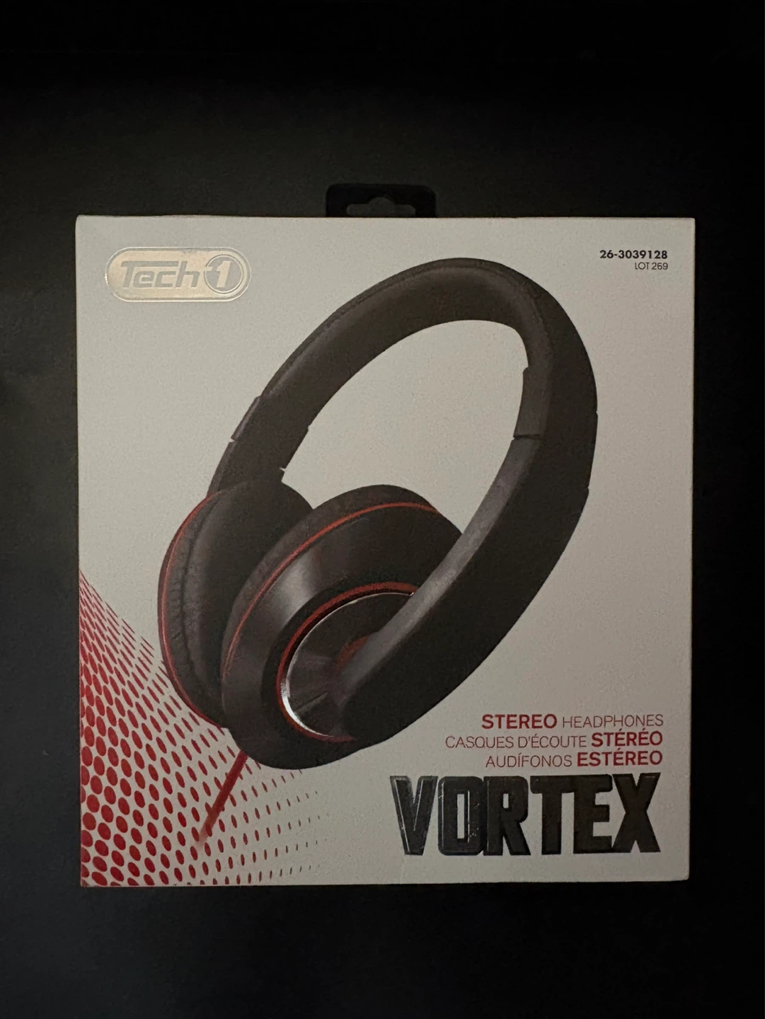 Tech 1 Vortex Stereo Headphones