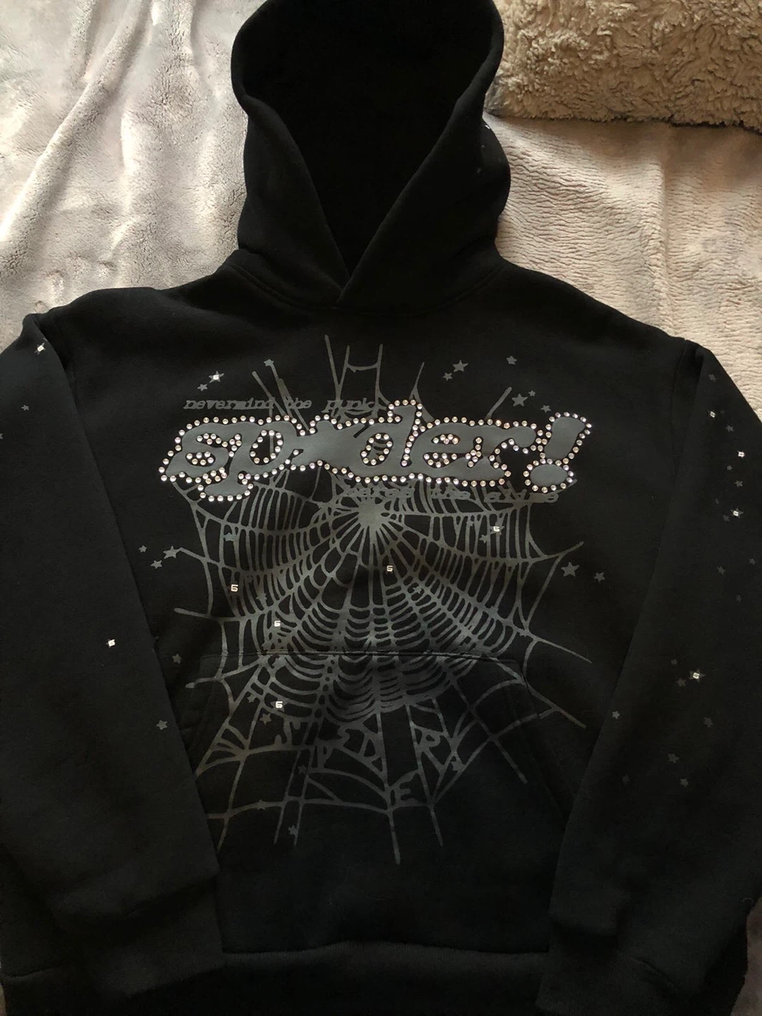 Black Sp5der PUNK V2 hoodie