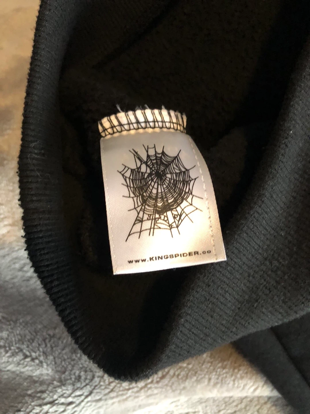 Black Sp5der PUNK V2 hoodie - photo 3