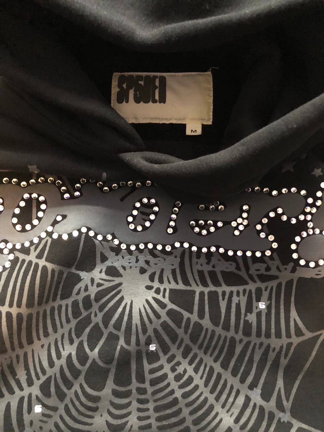 Black Sp5der PUNK V2 hoodie - photo 2