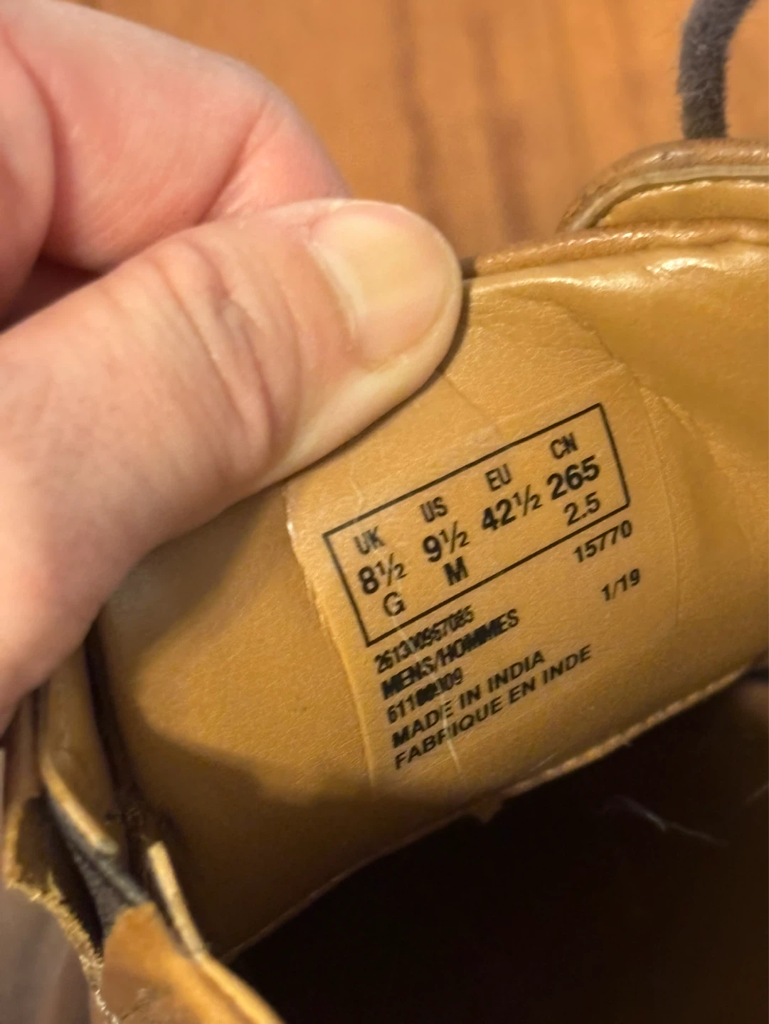 Clarks Brown Leather Oxford Dress Shoes - Size 9.5 - photo 4