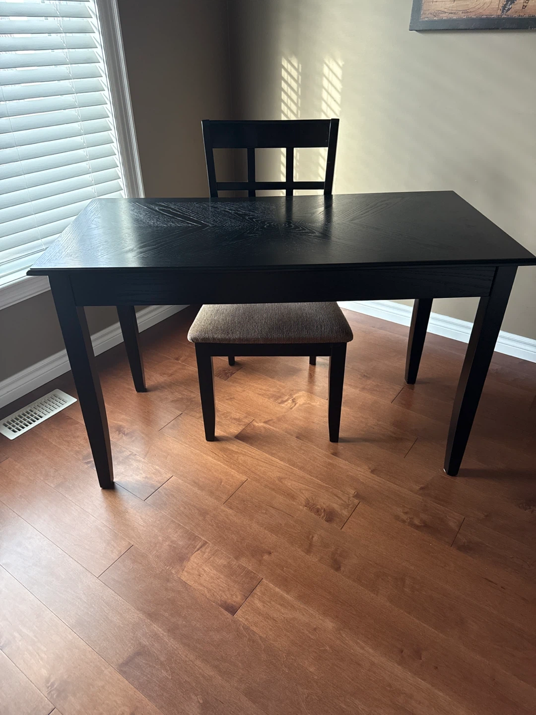 Black Desk and Chair