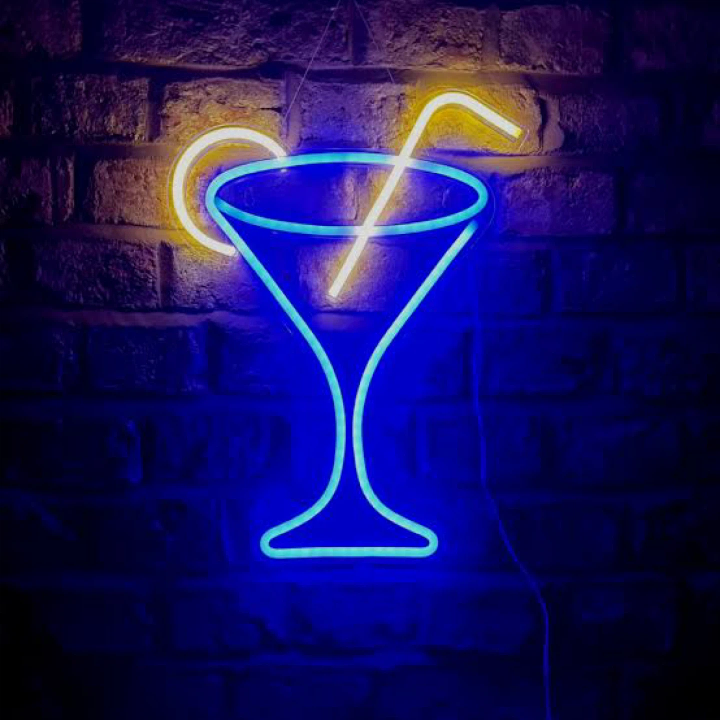 Cocktail Drink - Neon Light - Bar Sign - photo 3