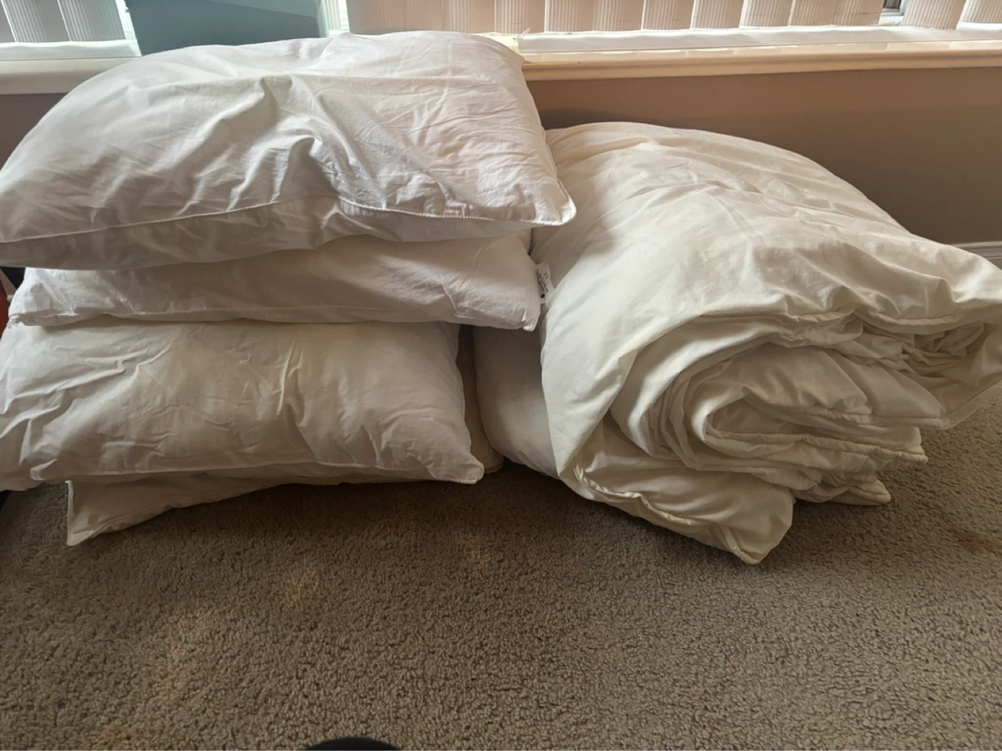 Duvet and Pillows