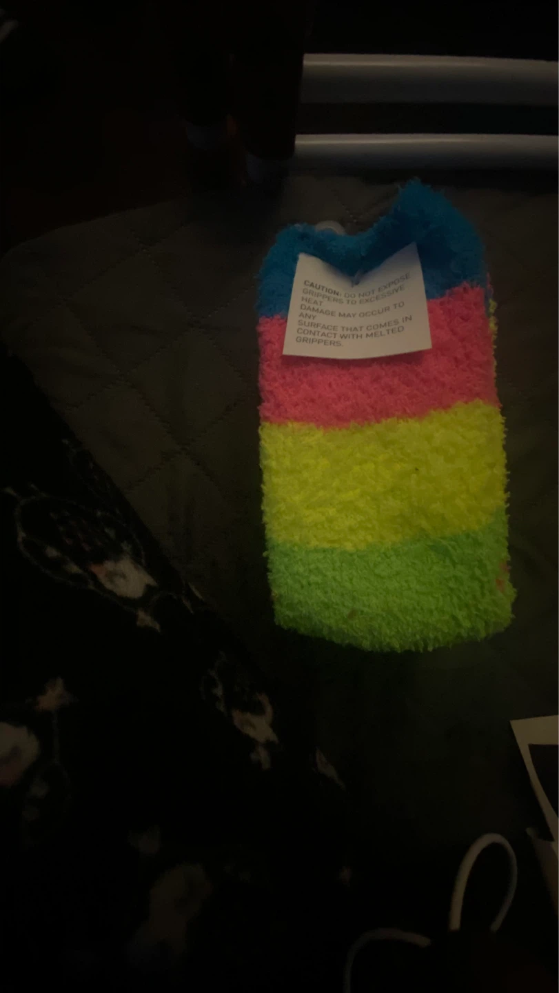 Fuzzy Slipper Socks - 2 Pairs - photo 3