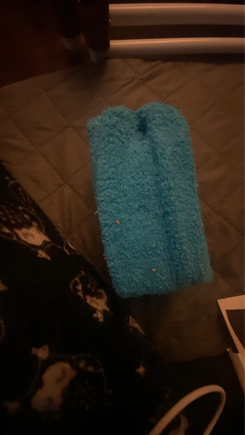 Fuzzy Slipper Socks - 2 Pairs - photo 2