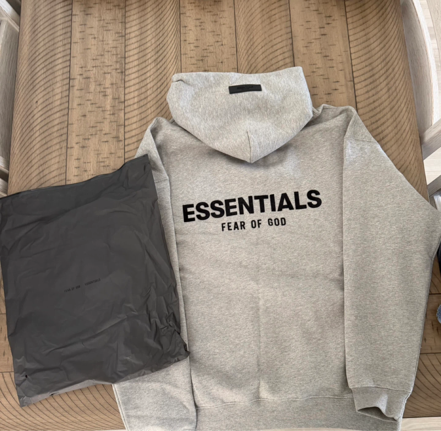 Fear of God Essentials Hoodie - Grey - photo 2