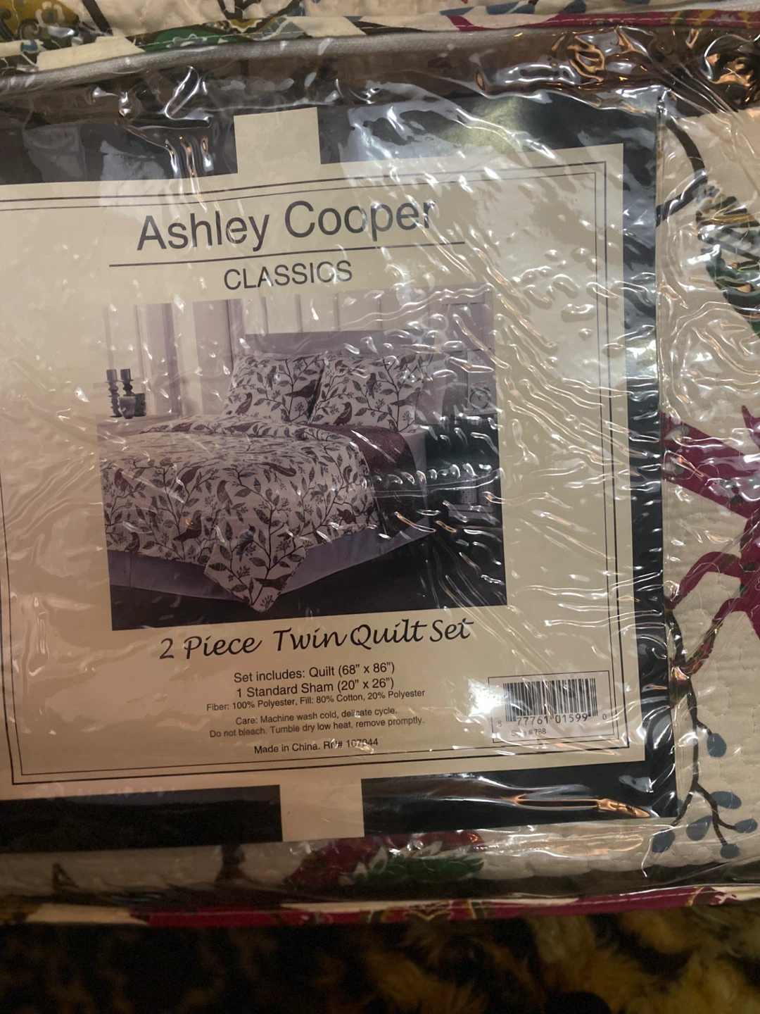 Ashley Cooper Classics 2 Piece Twin Quilt Set