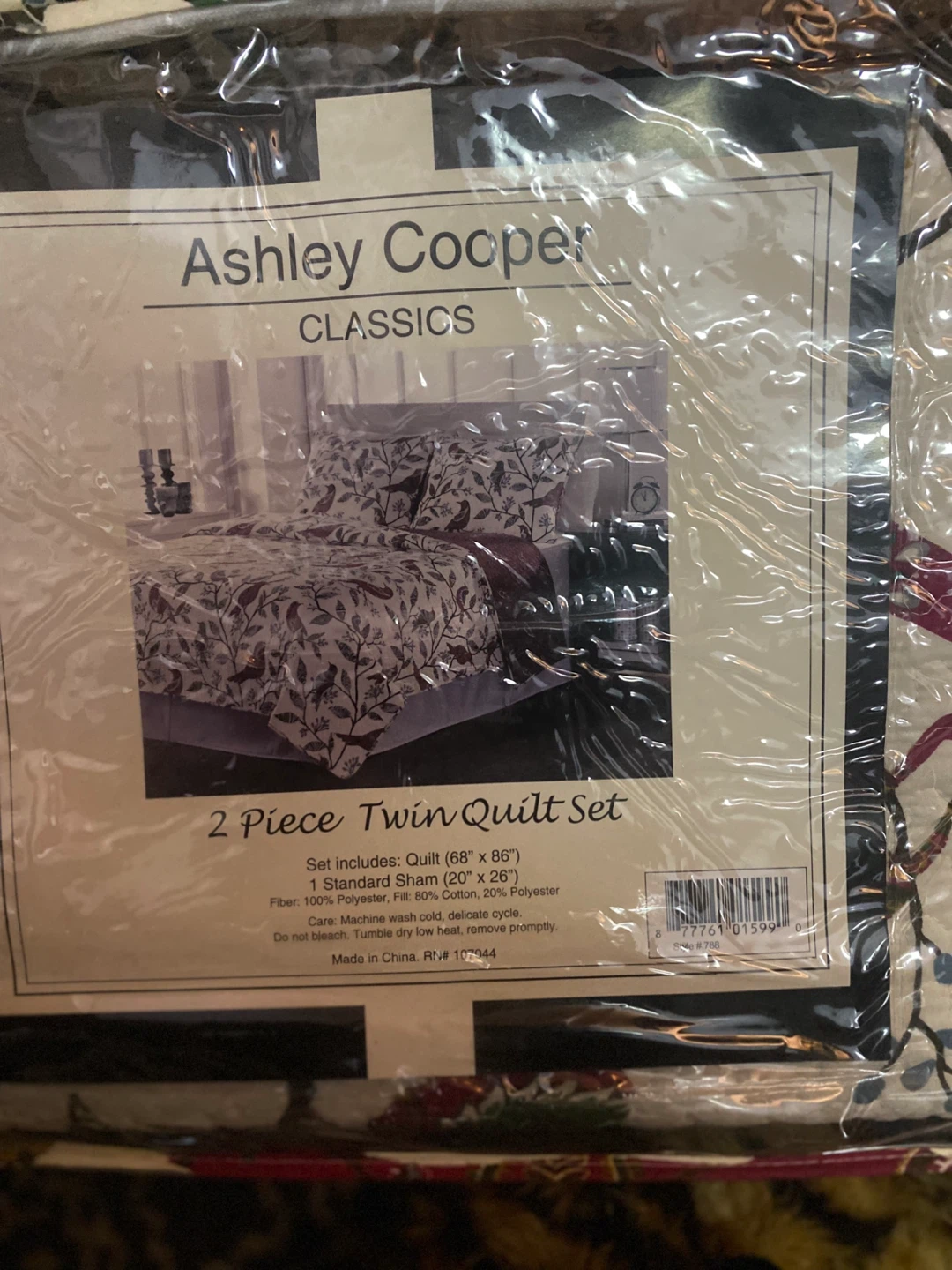 Ashley Cooper Classics 2 Piece Twin Quilt Set - photo 2