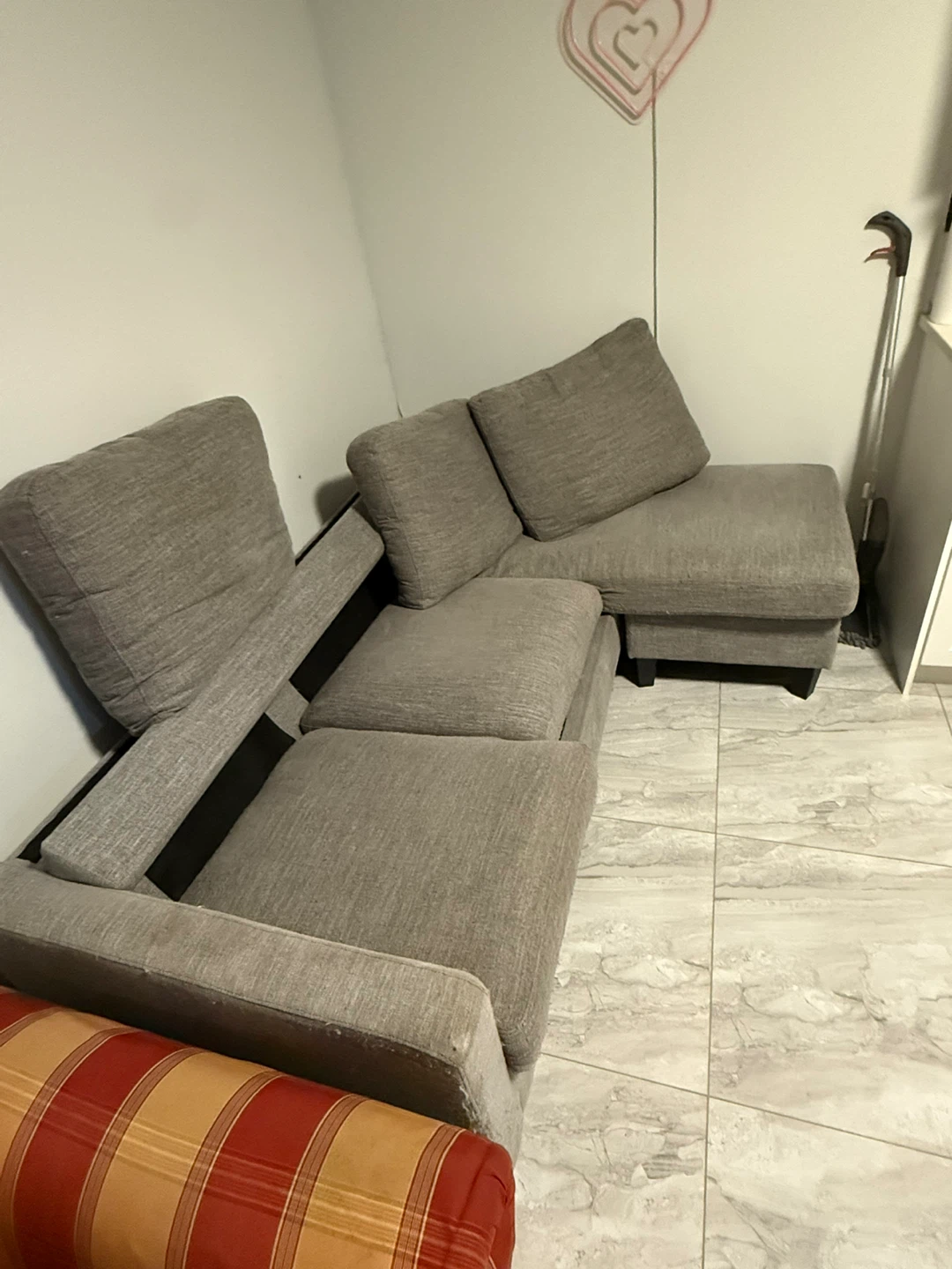Grey Sectional Sofa - photo 3