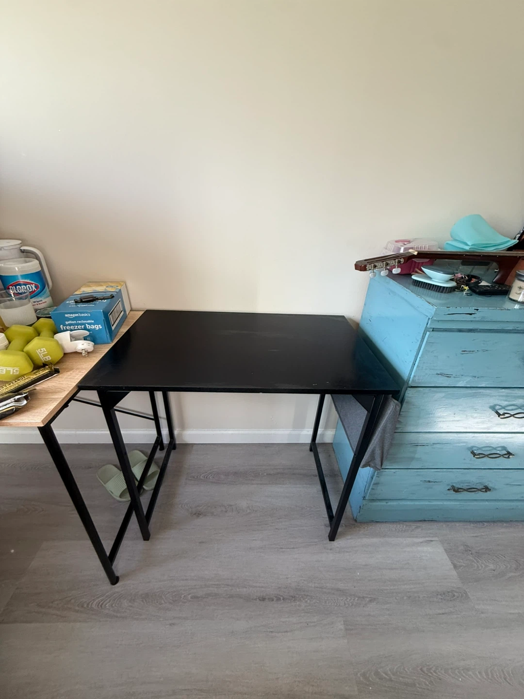 Black Metal Frame Desk 32*20 - photo 2