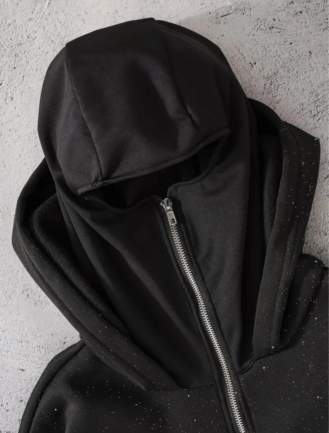 New Black Hoodie with Balaclava - photo 3