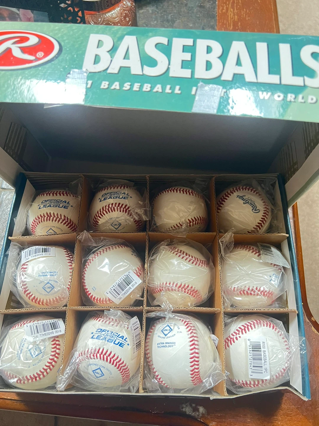 Rawlings Official League Baseballs - 12 Count - photo 2