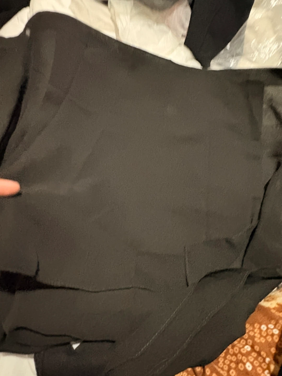 Black niqab (long) - photo 2