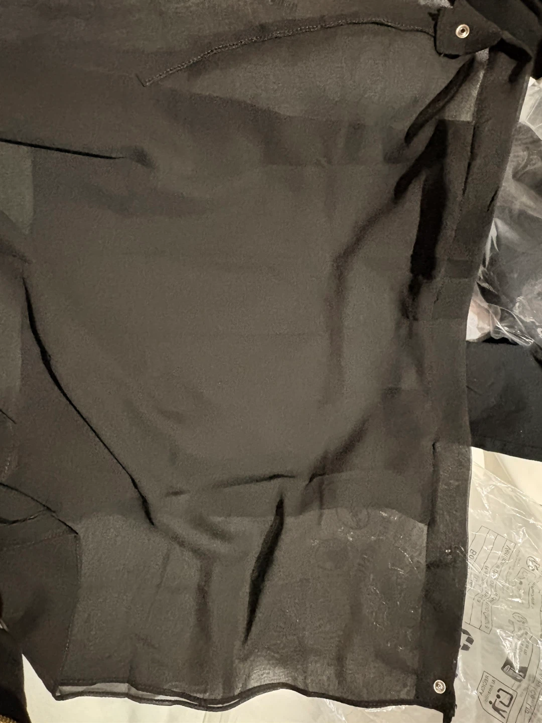 Black niqab (long)
