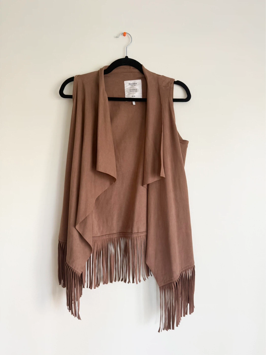 Suede Fringe Vest Size S 🤠