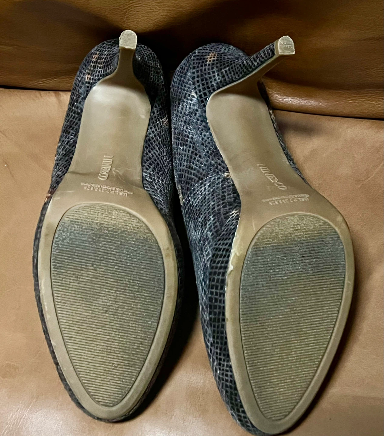 Women's Snake Print Heels Nine & CO. - photo 5