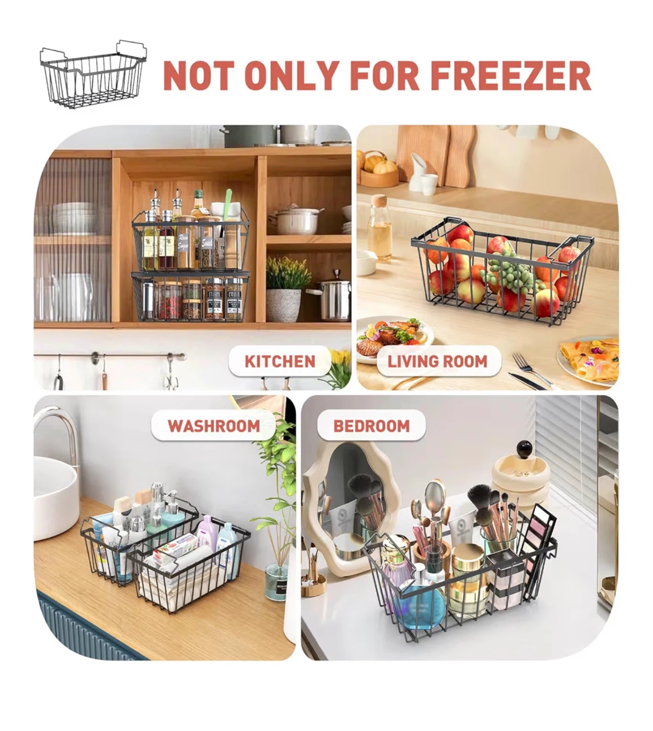 4- pack Stackable Freezer Organizer - photo 4