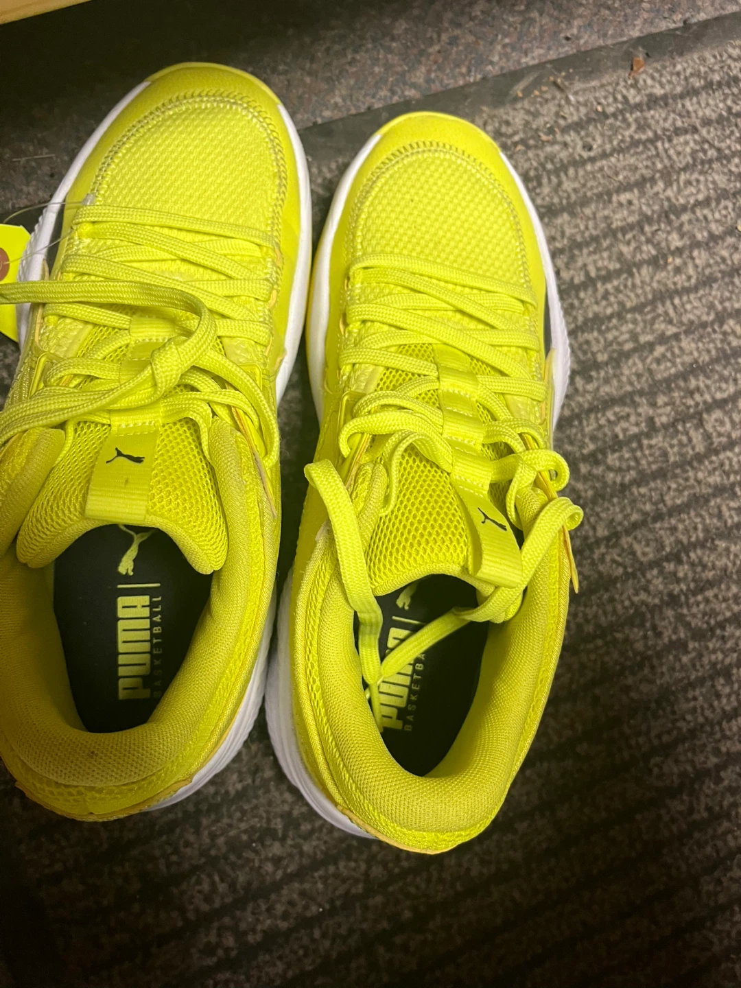 Puma Basketball Shoes - Yellow