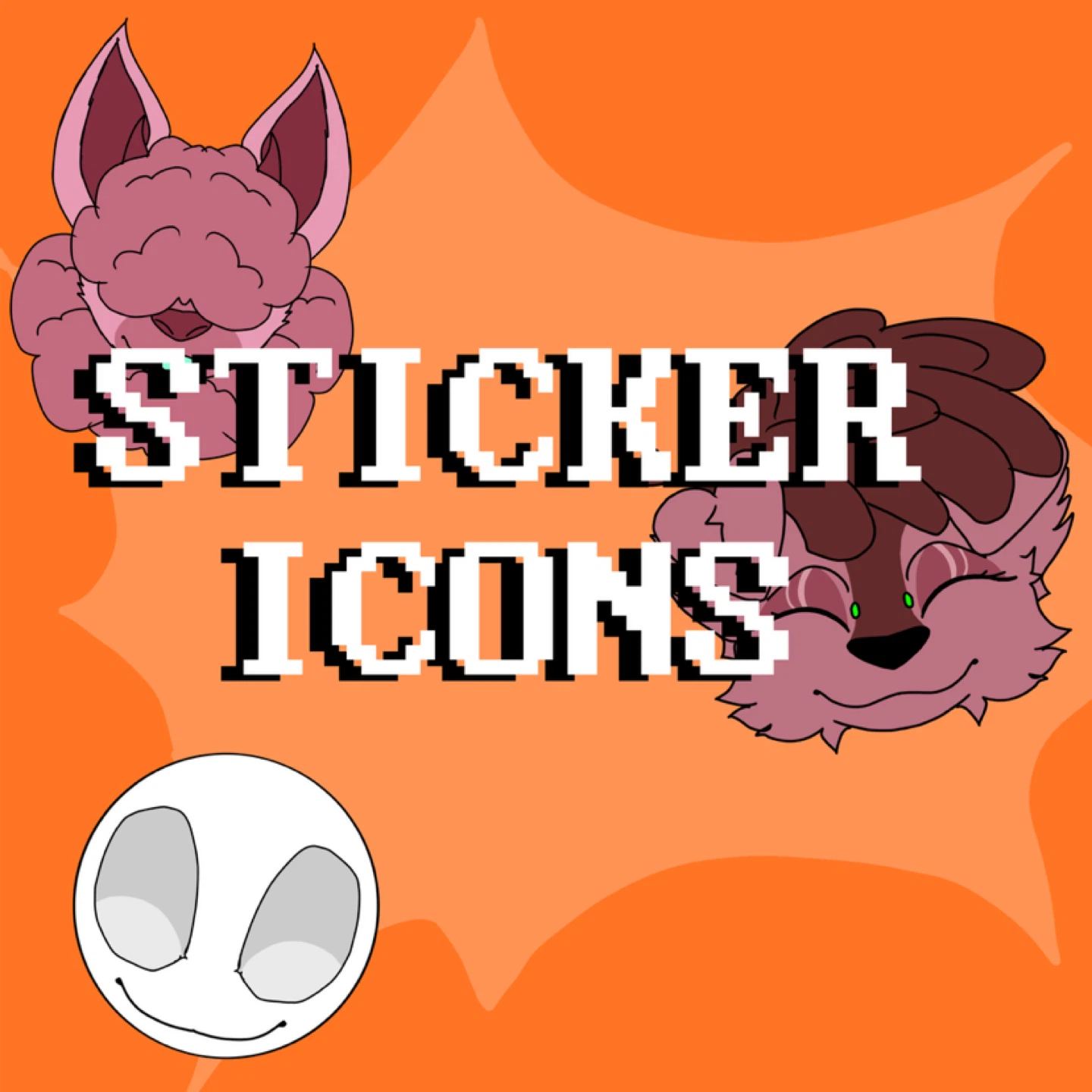 Custom Sticker Icon Designs