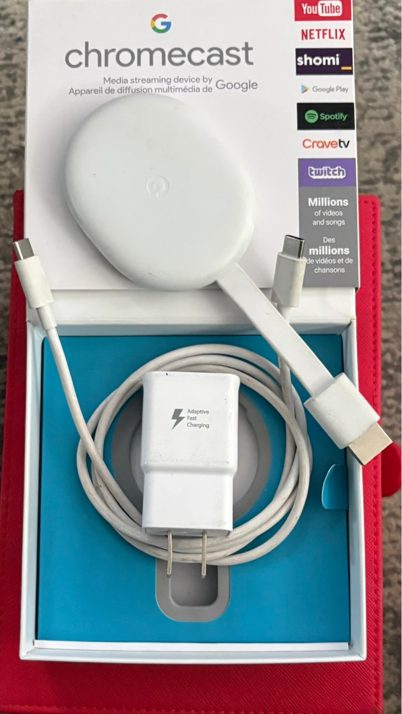 Google Chromecast 4th Gen 4K Streaming Device