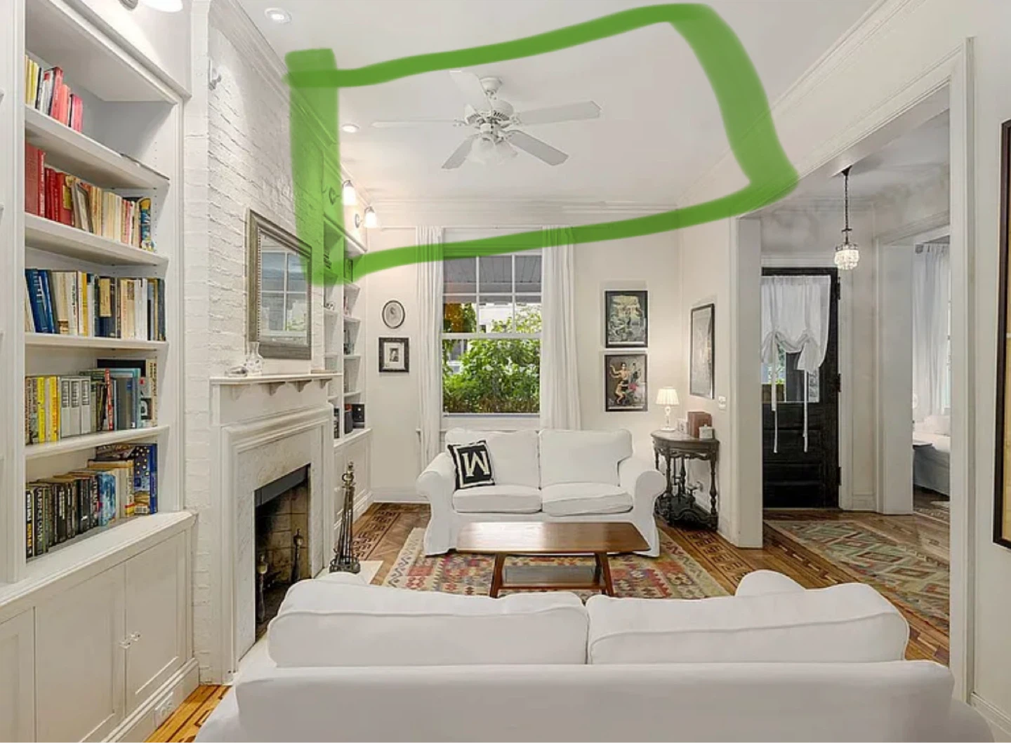 Pair of Matching Industrial-Style Ceiling Fans - 52-Inch - photo 2