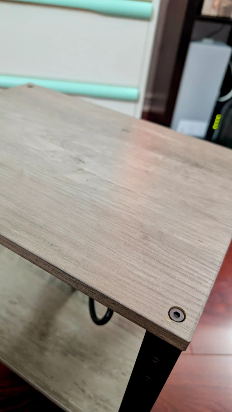 2-Tier Under the desk Printer Stand with Charging Station - photo 3